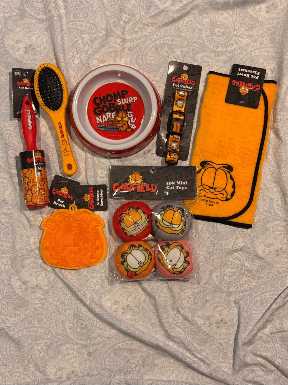 Garfield Dog Cat Pet Care Set